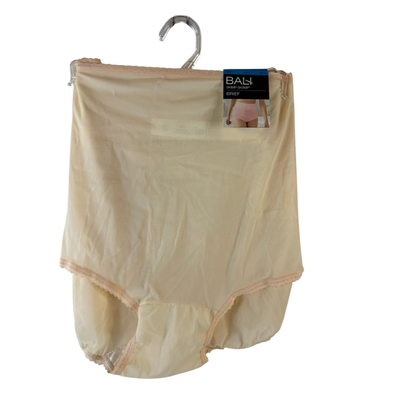 2 Pairs Bali Skimp Skimp Panties Mocha Mist 2x Size 9 New